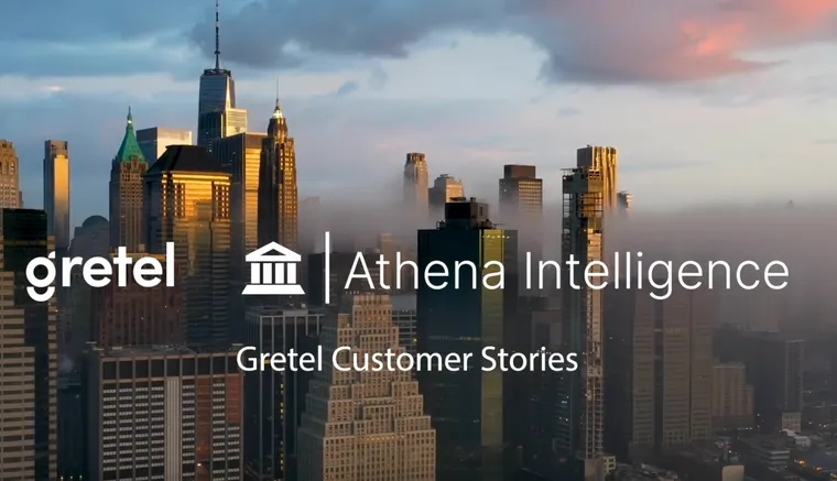 Athena x Gretel.ai Case Study: Synthetic data for demos